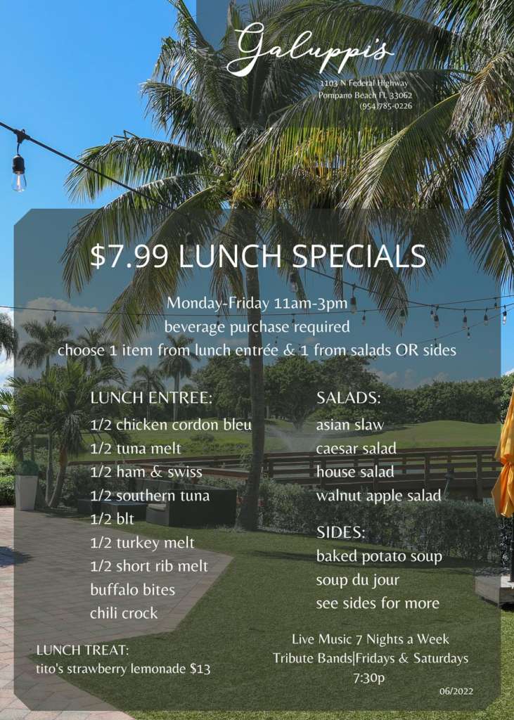 Lunch Special near me