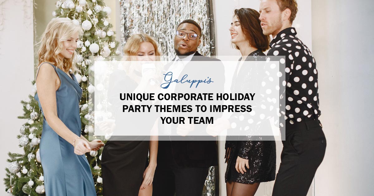 corporate holiday party