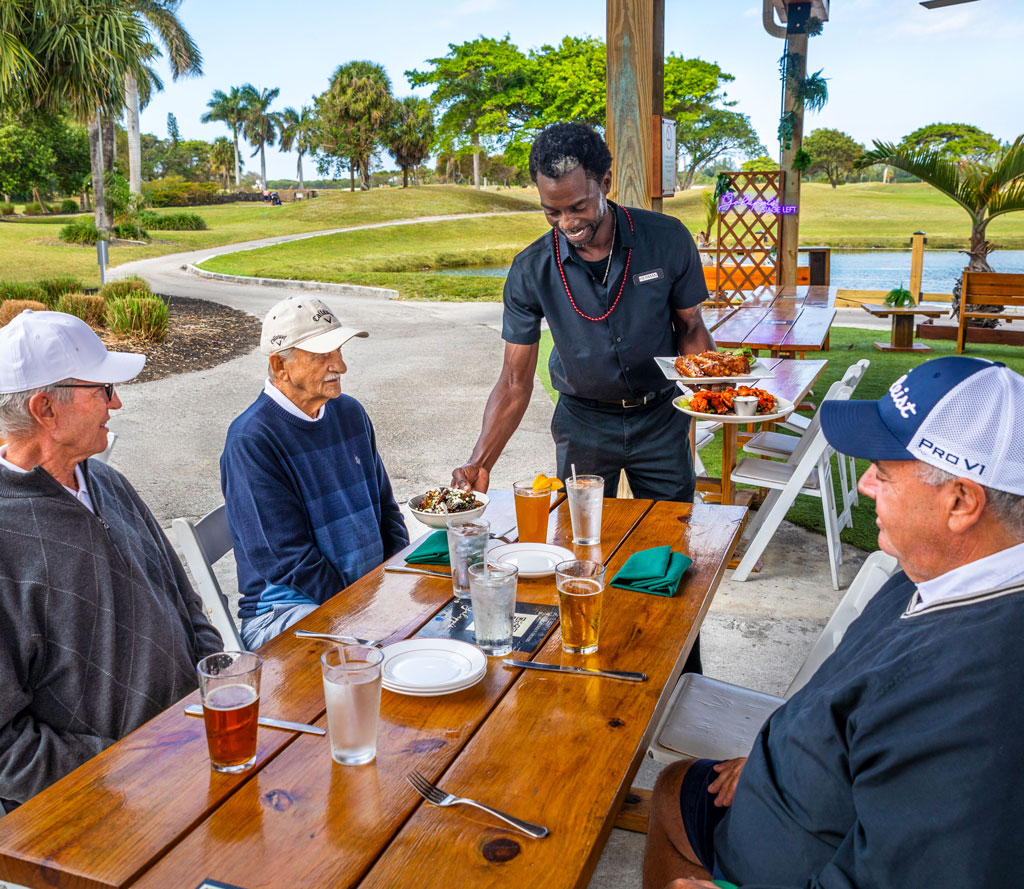 golf tournament catering